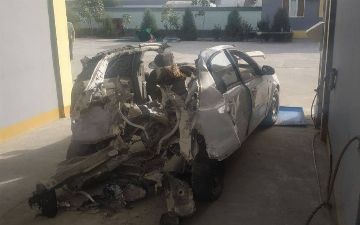 В Сурхандарье в автомобиле взорвался газовый баллон