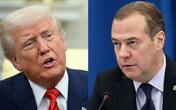 «Он вступает на очень опасную территорию». Трамп призвал Медведева следить за словами