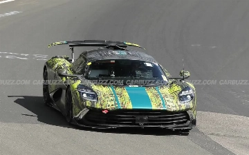 Новейший Aston Martin Valhalla AMR показали вживую