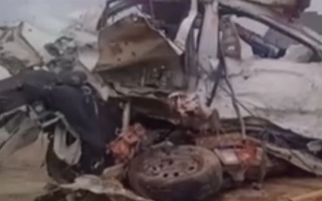 В Каракалпакстане Nexia врезалась в грузовик, погибли пять человек — видео