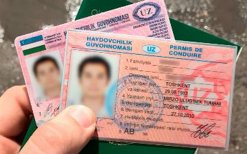 В Узбекистане продлили срок замены старого водительского удостоверения