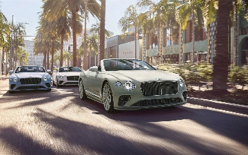 Bentley презентовал три спецвыпуска Continental GTC Speed