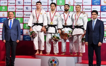 Узбекские дзюдоисты завоевали три медали «Большого шлема»