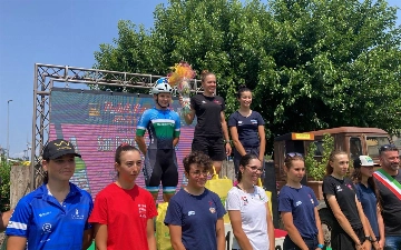 Велогонщица Нафосат Козиева завоевала «серебро» на соревнованиях в Италии
