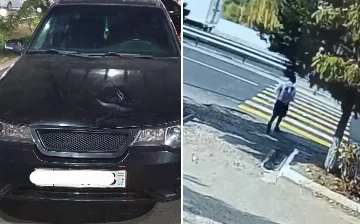 В Андижане водитель Nexia-2 сбил школьницу, переходившую дорогу по пешеходному переходу