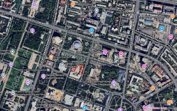 Несколько центральных улиц Ташкента перекроют до января