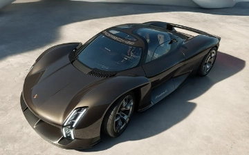 Porsche презентовал электрический гиперкар Mission X
