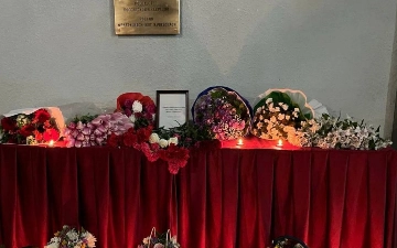 В Ташкенте организовали мемориал в память о погибших в «Крокус Сити Холле»