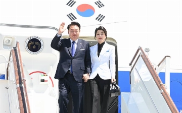 Президент Южной Кореи прибыл в Узбекистан