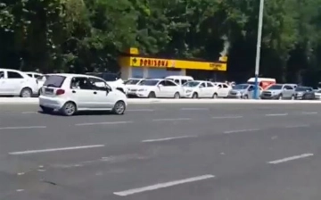 МВД: Ситуация с пробками в центре Ташкента взята под контроль