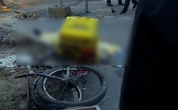 Chilonzorda yuk mashinasi velosipedchini urib yubordi, 22 yoshli bola vafot etdi
