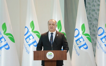 Кандидат в президенты от Экологической партии Абдушукур Хамзаев встретился с избирателями Ташкентской области