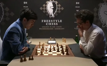 Синдаров уступил Каруане в полуфинале Freestyle Chess Grand Slam