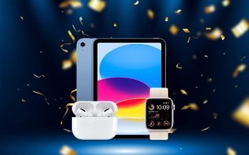MacBro разыгрывает iPad 10, Apple Watch SE и AirPods Pro