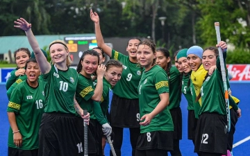 Хоккей на траве: женская сборная Узбекистана впервые завоевала путевку на Азиатские игры