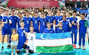 Узбекские волейболисты стали вице-чемпионами Азии
