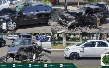 В Ташкенте водитель сбежал с места крупного ДТП
