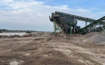 В Узбекистане игнорируют мораторий и продолжают добывать песчано-гравийную смесь