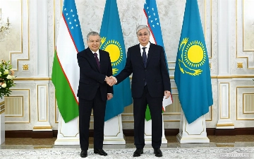 Президенты Узбекистана и Казахстана встретились в Шымкенте