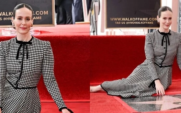 Сара Полсон увековечена на Аллее славы