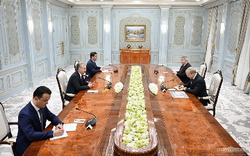 Шавкат Мирзиёев встретился с министром экономики Азербайджана