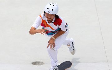 13-летняя японка завоевала золото на Олимпиаде
