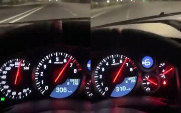 Узбекистанец разогнал свою машину на дорогах Ташкента до 310 км/ч — видео