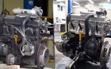 Что будет, если разобрать и вымыть старый советский двигатель — видео