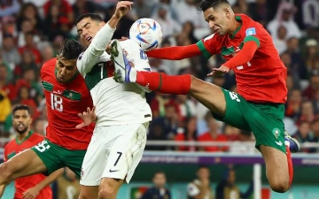 Марокканцы прошли в полуфинал мундиаля, выбив по пути португальцев — видео 