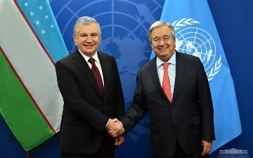 Обнародована программа визита генсека ООН в Узбекистан
