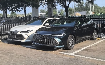 Новейший Toyota Avalon засняли до презентации