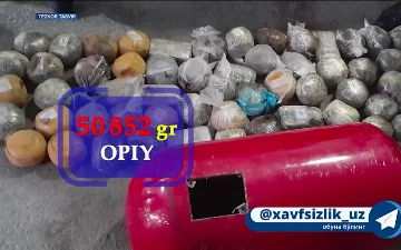 To‘rtta hududda Tojikistondan olib kelingan narkotik moddalar to‘xtatib qolindi