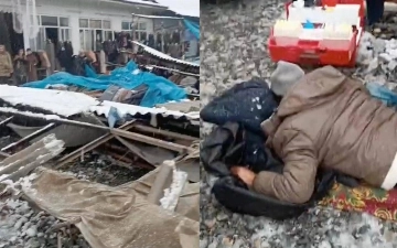 В Андижане обрушился самодельный торговый ряд, есть пострадавший 