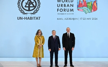 Шавкат Мирзиёев принял участие в открытии Всемирного форума по урбанизации в Баку