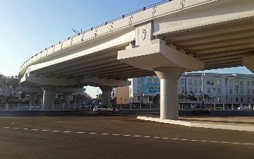 В Юнусабадском районе завершены ремонтные работы на мосту «Универсам»