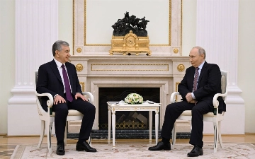 Мирзиёев и Путин встретились в Кремле