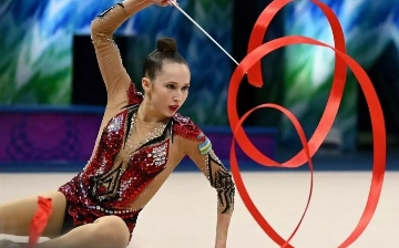 Узбекская гимнастка Тахмина Икромова завоевала «золото» на Гран-при