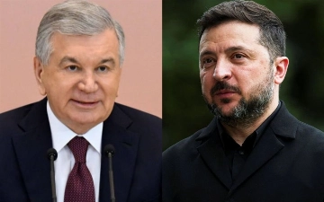 Шавкат Мирзиёев поздравил Владимира Зеленского и народ Украины с Днем независимости