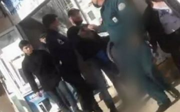 Пьяные граждане повздорили с сотрудниками Нацгвардии в общественном месте