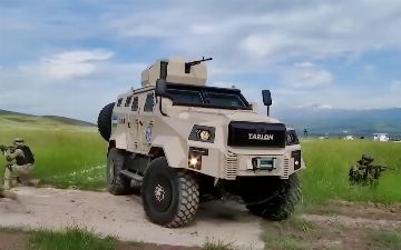 В Узбекистане тестируют военную бронемашину Tarlon