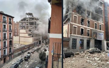 В центре Мадрида произошел мощный взрыв