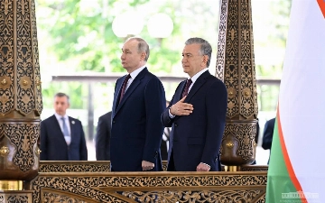 Мирзиёев и Путин встретились в резиденции «Куксарой»