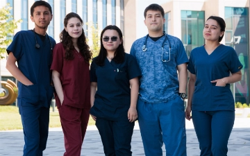 Пять студентов медицинской школы Central Asian University успешно сдали один из самых сложных экзаменов в мире — USMLE Step 1