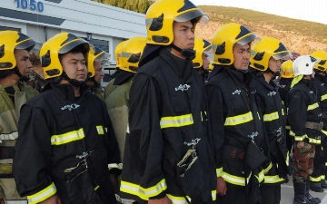 В Чаткальском заповеднике произошел лесной пожар: его тушат десятки специалистов
