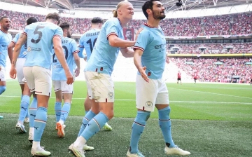 «Ман Сити» обыграл «Ман Юнайтед» в финале Кубка Англии (видео)