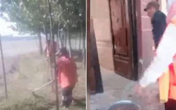 Замхокима одного из районов Андижана принуждал к труду сотрудников управления благоустройства в своем доме - видео