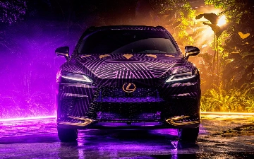 Adidas и Lexus разработали авто в стиле «Черной Пантеры»