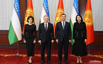 Президент прилетел в Бишкек — фото