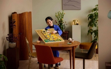 LEGO представила конструктор по мотивам «Поцелуя» Густава Климта