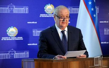 «Узбекистан переживает решающий, исторический этап развития», - министр иностранных дел